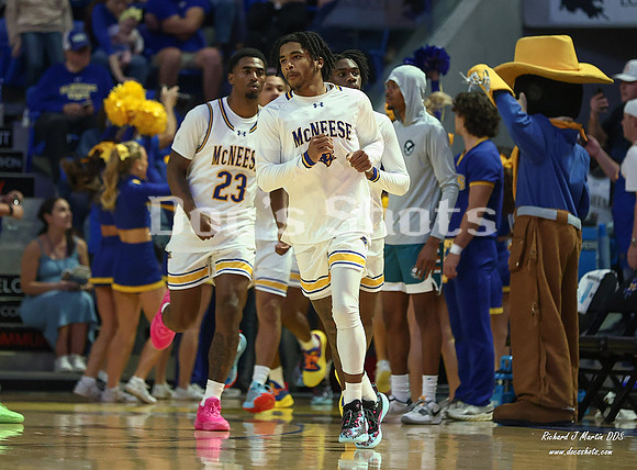 McNeese Cowboys Basketball Game with U. of Bible Studies 2024