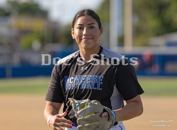 McNeese Cowgirl Softball vs ULL Game  2024