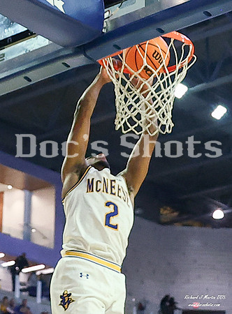McNeese Cowboys Basketball Game with U. of Bible Studies 2024