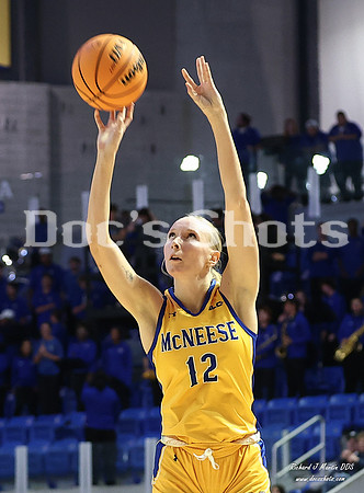 McNeese Cowgirlss Basketball Game with U. of Bible Studies 2024