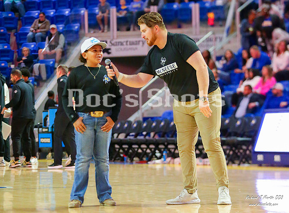 McNeese Cowboys Basketball Game with ETAMU 2025