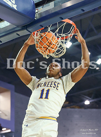 McNeese Cowboys Basketball Game with U. of Bible Studies 2024