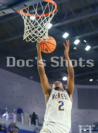 McNeese Cowboys Basketball Game with U. of Bible Studies 2024