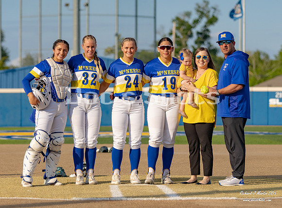 McNeese Cowgirl Softball vs ULL Game  2024