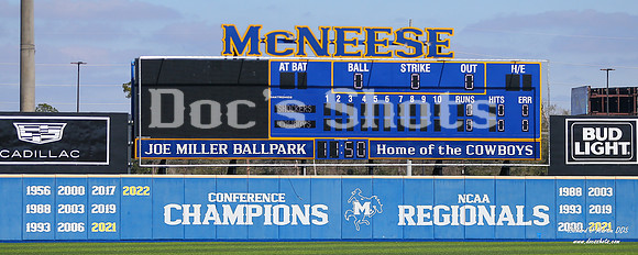 McNeese Baseball vs WSU Game 3 2025