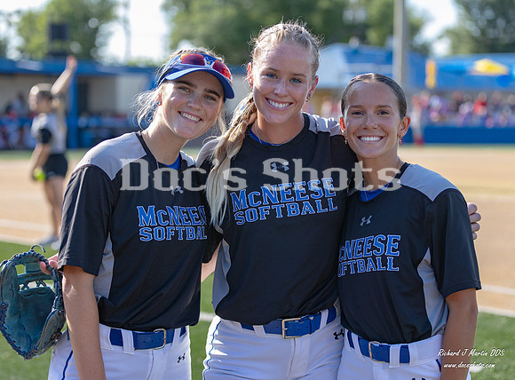 McNeese Cowgirl Softball vs ULL Game  2024