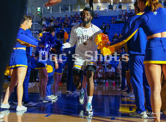 McNeese Cowboys Basketball Game with U. of Bible Studies 2024