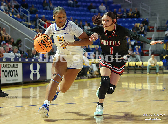 McNeese Cowgirlss Basketball Game with Nicholls 2025